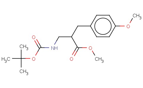 2-(TERT-BUTOXYCARBONYLAMINO-METHYL)-3-(4-METHOXY-PHENYL)-PROPIONIC ACID METHYL ESTER
